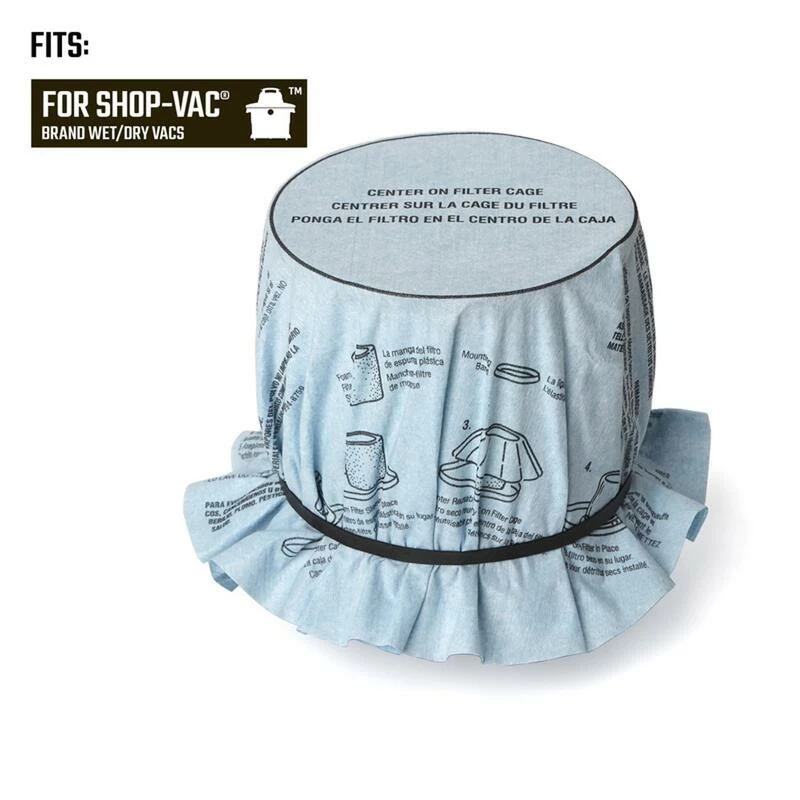 New ๐ Buy โ๏ธ Craftsman 1 in. L X 7 in. W Cloth Filter Bag 3 pc ๐ ๐ - Image 2