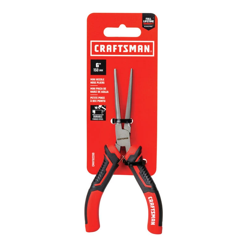 Best deal ๐คฉ Hot Sale โญ Craftsman 6 in. Drop Forged Steel Mini Needle Nose Pliers ๐ โค๏ธ - Image 3