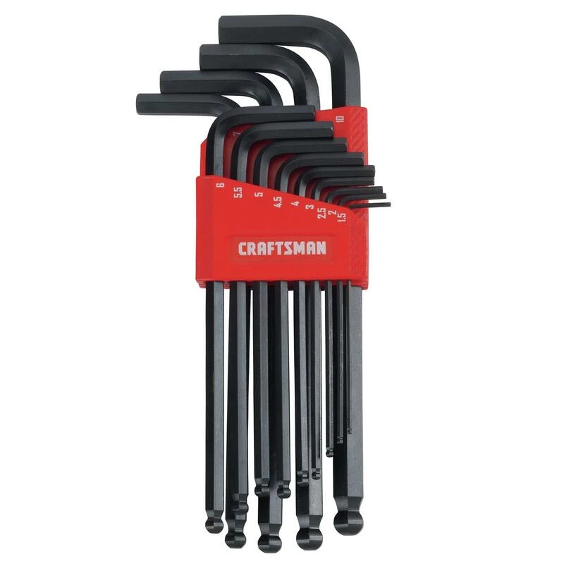 Discount ๐ Flash Sale ๐ฅ Craftsman Assorted Metric Long and Short Arm Ball End Hex Key Set 13 pc ๐ฅ โ
