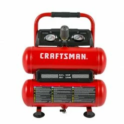 Outlet ๐ Flash Sale ๐ Craftsman 2 gal Twin Stack Portable Air Compressor 125 psi 0.3 HP ๐ ๐