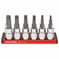 Top 10 🔥 Cheapest 🤩 Craftsman V-Series X-Tract Technology 3/8 in. drive Metric and SAE Hex Bit Socket Set 12 pc ⌛ 😍