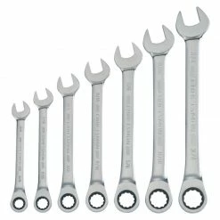 Discount 👏 Flash Sale ❤️ Craftsman 12 Point SAE Ratcheting Combination 🔧 Wrench Set 7 pc 👍 🌟